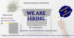 graphic designer needed ภาพที่แชร์บน Facebook template