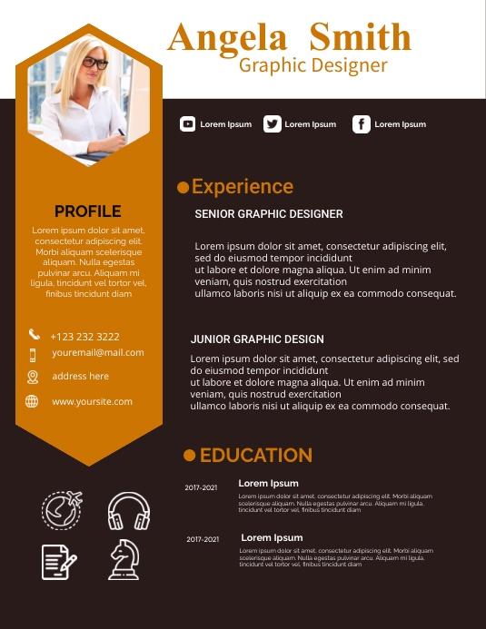 Resume Graphic Designer resume-graphic-designer