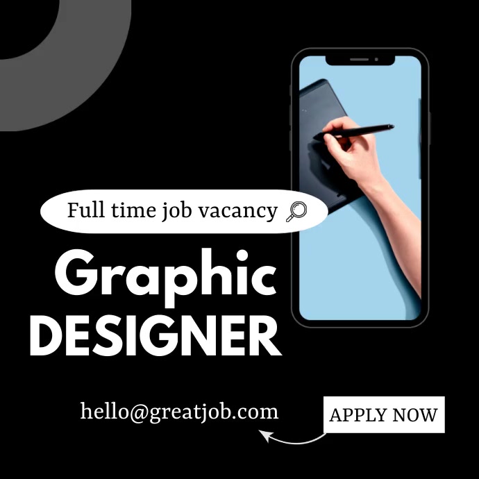 Graphic Designer Template | PosterMyWall