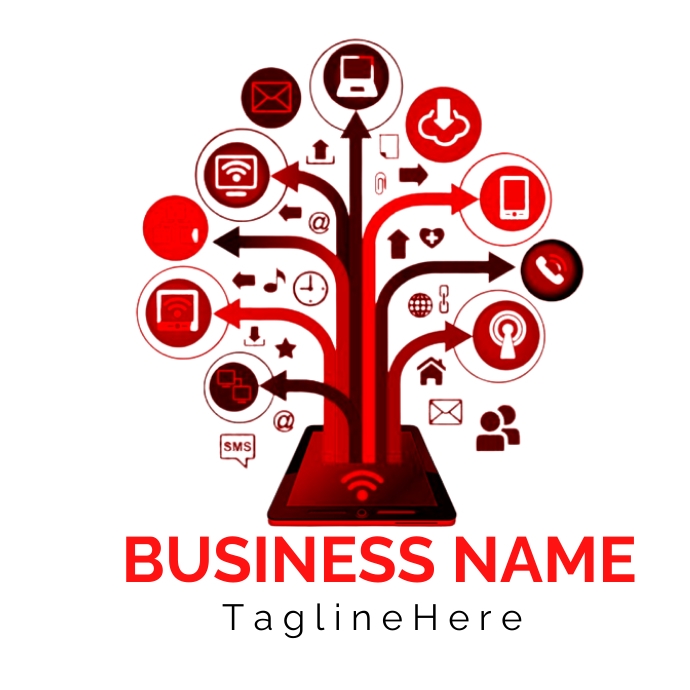 Graphics Technology Tree LOGO Template | PosterMyWall