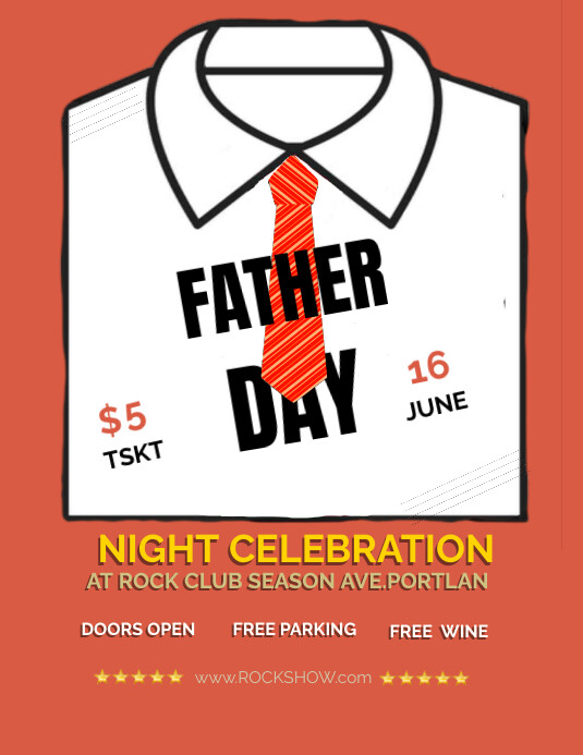 GREAT DAD Template PosterMyWall