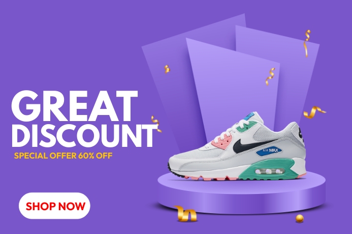 Great Discount Ads Template | PosterMyWall