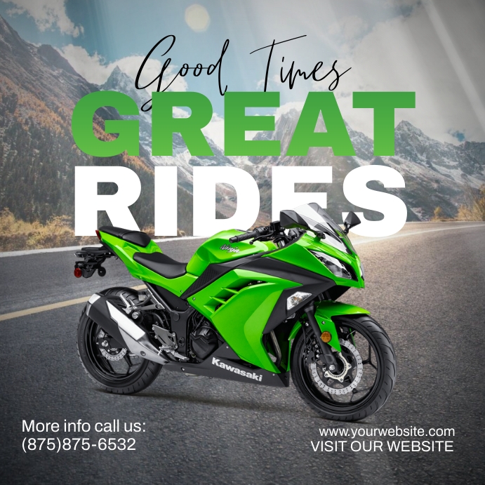 Copy of Great Rides Ads | PosterMyWall