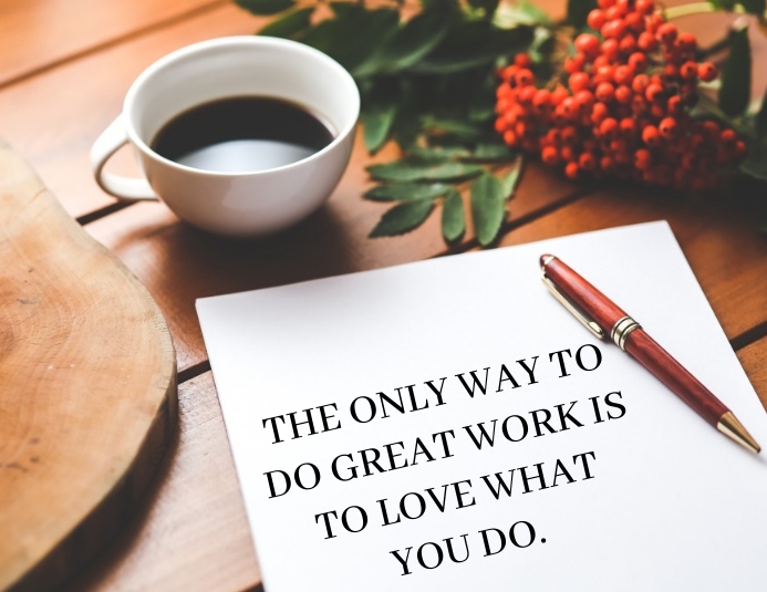 GREAT WORK QUOTE TEMPLATE | PosterMyWall