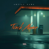 Green Album Cover Album Cover Portada de Álbum template