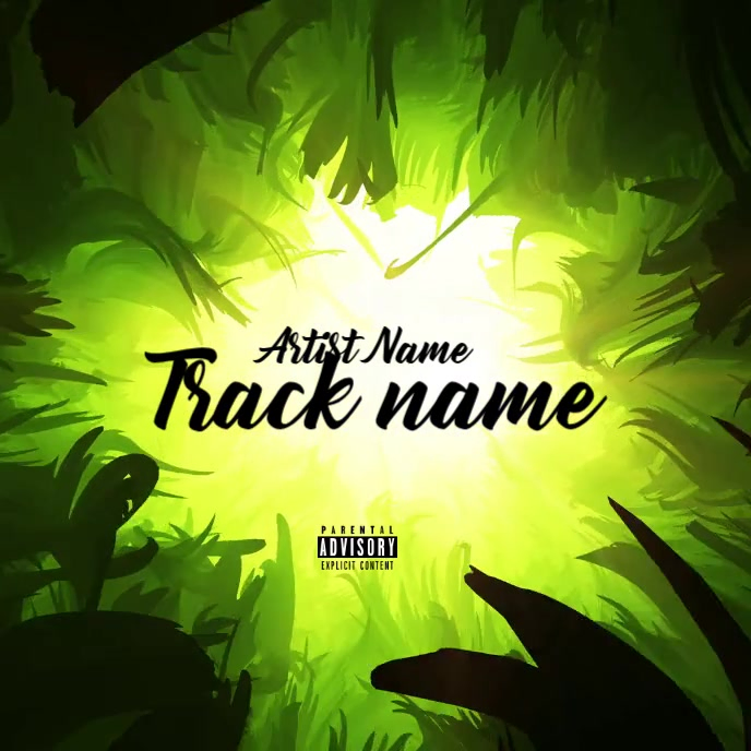 Green Album Cover Album Covers Template | PosterMyWall