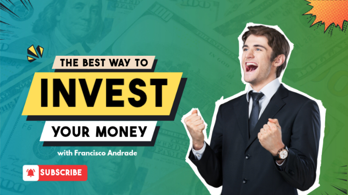 Green And Yellow Bold How To Invest Youtube Thumbnail Template ...