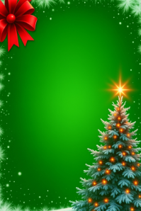 Green background Season Greetings Happy Holidays Christmas Season Greetings Template For Instagram Poster