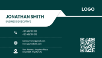 Green Business Card Business Card template