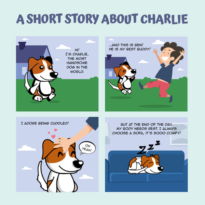 Short Cartoon Comic Strip