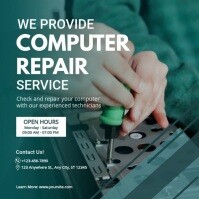 Computer Repair Ad Template | PosterMyWall