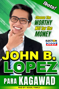 Election Mayor Card Mayor Election Poster Template | PosterMyWall
