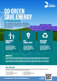 Go Green Template Postermywall