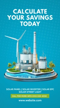 Green Energy Instagram Story template