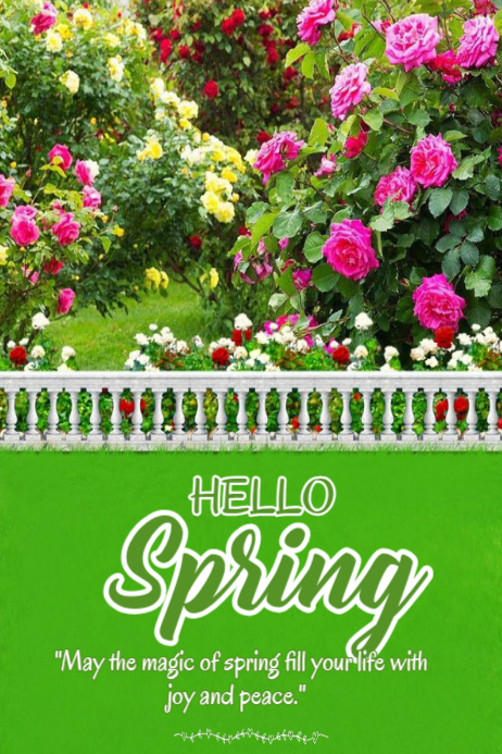 Spring Celebration Posters Template | PosterMyWall