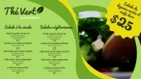 Green French Menu Video Template Digital Display (16:9)
