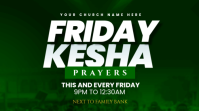 Green Friday Kesha Prayers YouTube Thumbnail template
