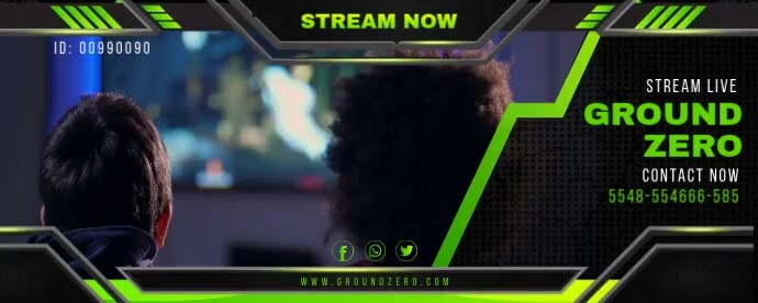 Green Game Streaming Twitch Banner Template Postermywall Green Game Streaming Twitch Banner Template Postermywall