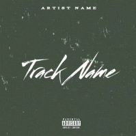 Green  Ghurge Mixtape Cover  Album Cover template