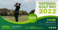 Green Golf Country Club Facebook Post template