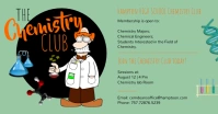 Green high school chemistry club fb post Facebook Shared Image template
