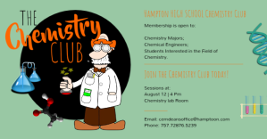 Green high school chemistry club fb post Imagem partilhada do Facebook template