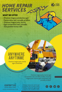 50 600 Home Improvement Flyer Template Free Customizable Design Templates Postermywall