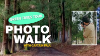 Green Illustrative Photography Tour Adventure video TemplateYouTube Thumbnail Video YouTube-miniature