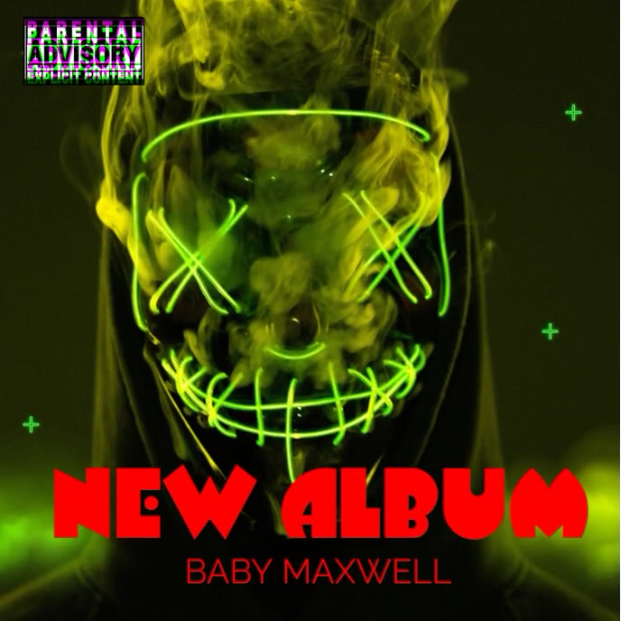 Green Joyful Album Cover Album Cover Template | PosterMyWall