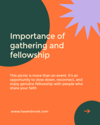 Verde Church Picnic Instagram Portrait Template - Page 2