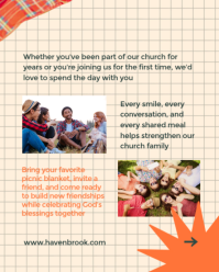 Verde Church Picnic Instagram Portrait Template - Page 4