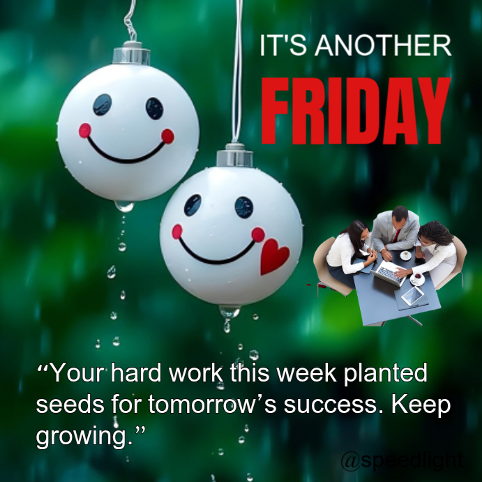 Plantilla de Green joyful motivational friday instagram post | PosterMyWall