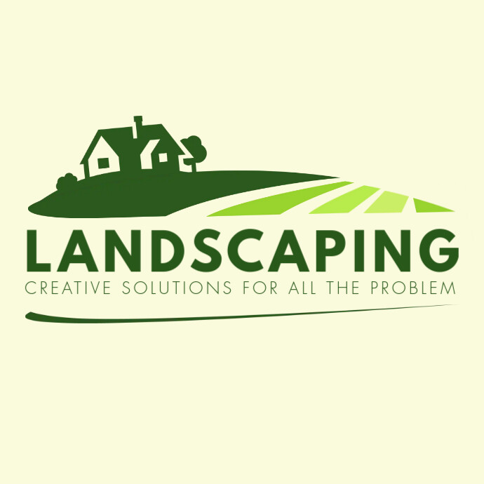 Copy of Green Landscaping Logo PosterMyWall