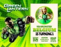 Green Lantern Template PosterMyWall