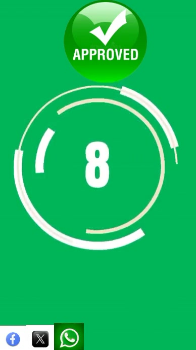 Green List-based Approved Youtube Short template