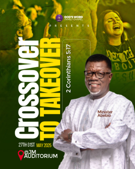 Green Maximalist Church Flyer Instagram Portrait Template | PosterMyWall