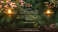 Green Maximalist Diwali Celebrations Digital Display (16:9) template