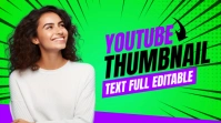 Green Maximalist Editable Background Youtube template