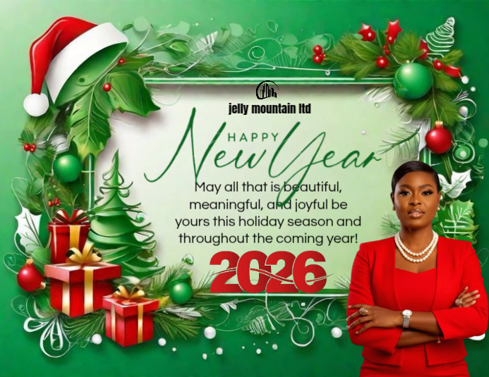 Plantilla de Green Maximalist Happy New Year Flyer (us Letter ...