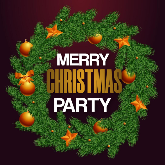 Green Maximalist Merry Christmas Instagram Post Template | PosterMyWall