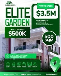 Green Maximalist Real Estate Video Template  Instagram Portrait