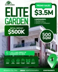 Green Maximalist Real Estate Video Template  Instagram Portrait