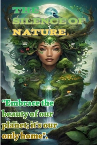 Green Maximalist Serene Background, Customizable  Pinterest Graphic template