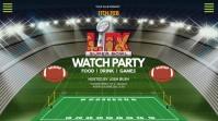 Green Maximalist Watch Party  Digital Display (16:9) template