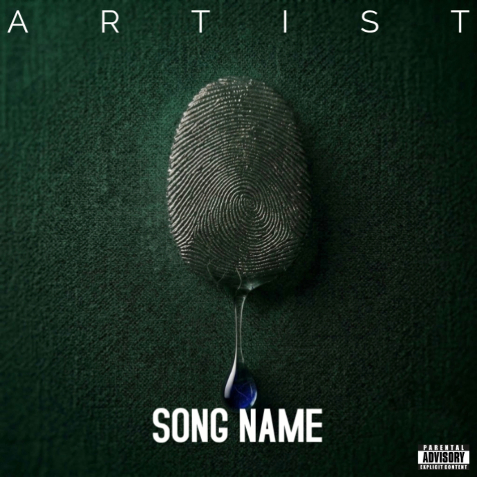 Green Album Cover Album Covers Template | PosterMyWall