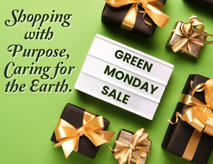 Copy of Green Modern & Minimal Green Monday Flyer (us Letter ...