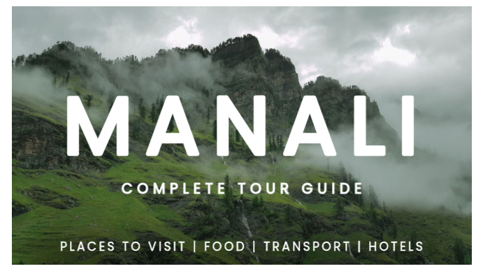 Green Modern & Minimal Manali Youtube Thumbnail Template | PosterMyWall