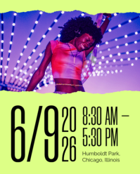 Green Music Festival Instagram Portrait Template - Page 4