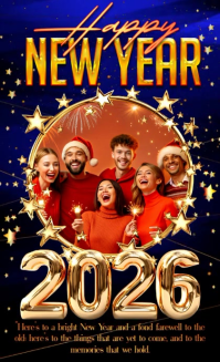 Green Modern & Minimal New Year Us Legal template