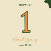 Green Restaurant Opening Countdown Iphosti le-Instagram Template - Page 5